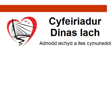 Logo 'Cyfeiriadur Dinas Iach - Adnodd cymunedol lles Abertawe ar gyfer lles ac iechyd'